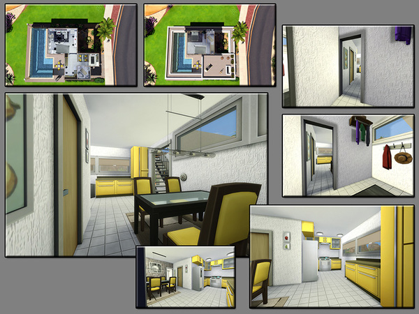 Sims 4 MB Sandstorm house by matomibotaki at TSR