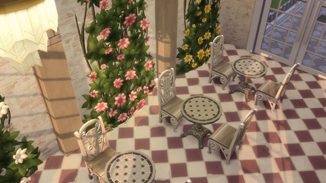Sims 4 Weathered Tiles at Hamburger Cakes