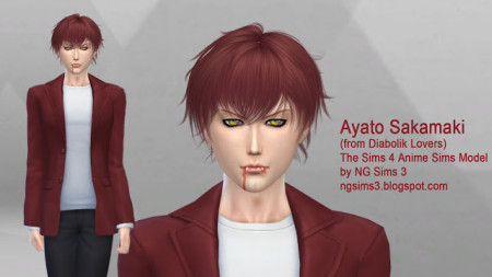 Ayato Sakamaki at NG Sims3