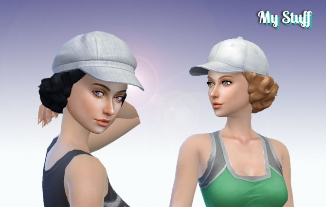 Sims 4 Lovely Curls Conversion at My Stuff
