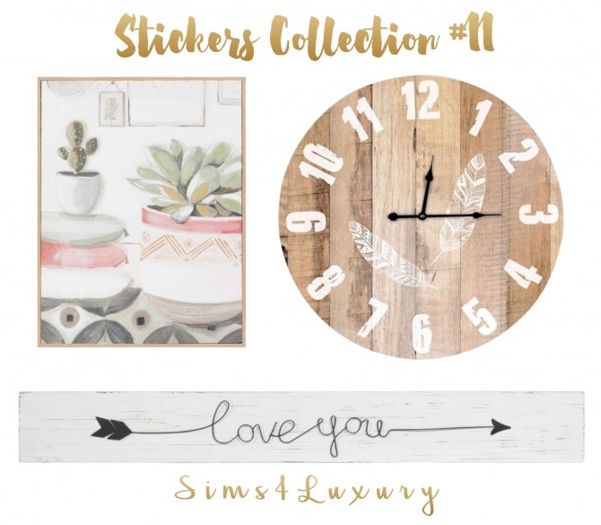 Sims 4 Stickers Collection #11 at Sims4 Luxury