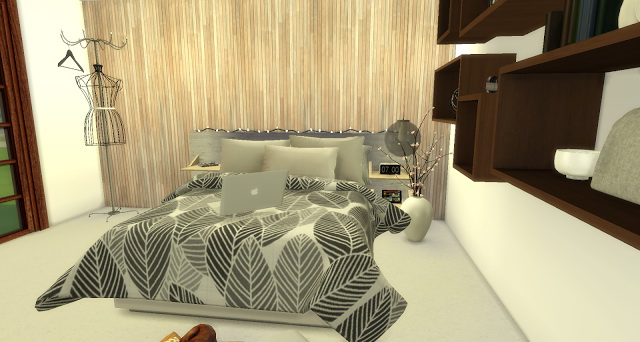Sims 4 Sylvia bedroom by Rissy Rawr at Pandasht Productions