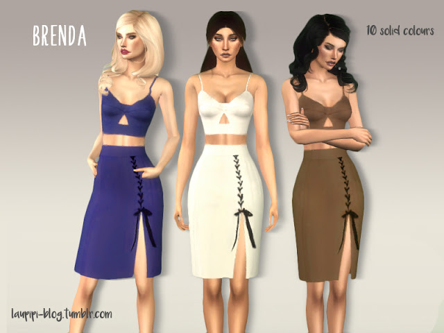 Sims 4 Brenda dress at Laupipi