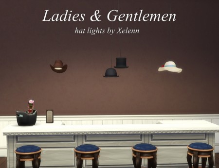 Ladies & Gentlemen Hat Light set at Xelenn