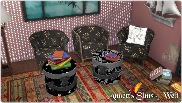 Sims 4 Hat Box Table TS3 to TS4 Conversion at Annett’s Sims 4 Welt