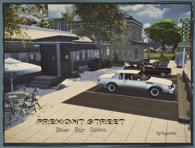 Sims 4 Fremont street at Nagvalmi
