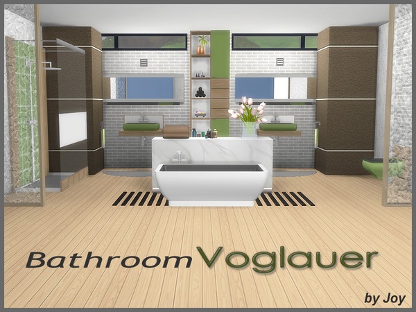 Sims 4 Bathroom Voglauer by Joy at TSR