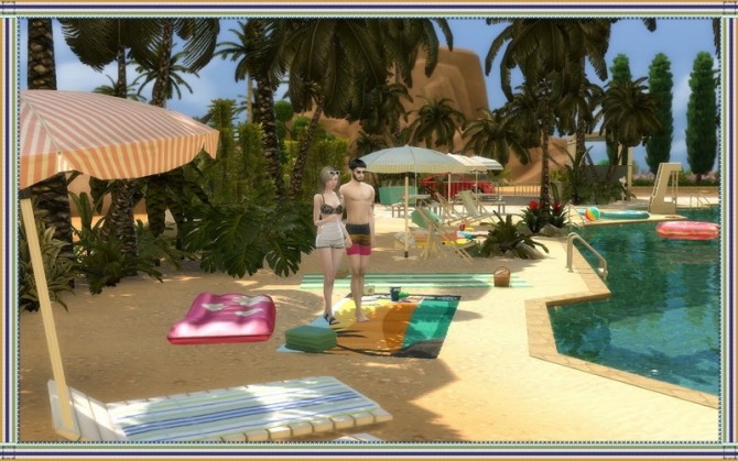 Sims 4 Oasis Springs Beach at Nagvalmi