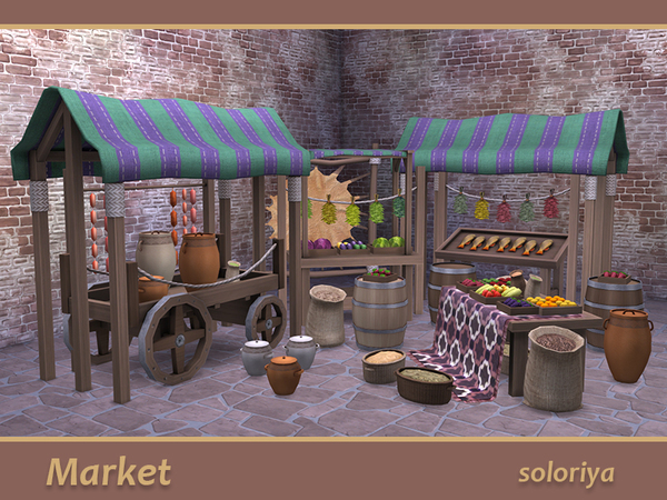 Sims 4 Market by soloriya at TSR