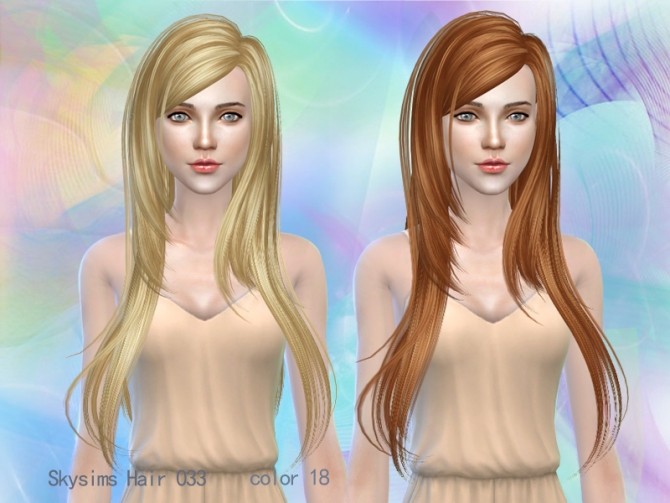 Sims 4 SkySims hair 023 (Free) at Butterfly Sims
