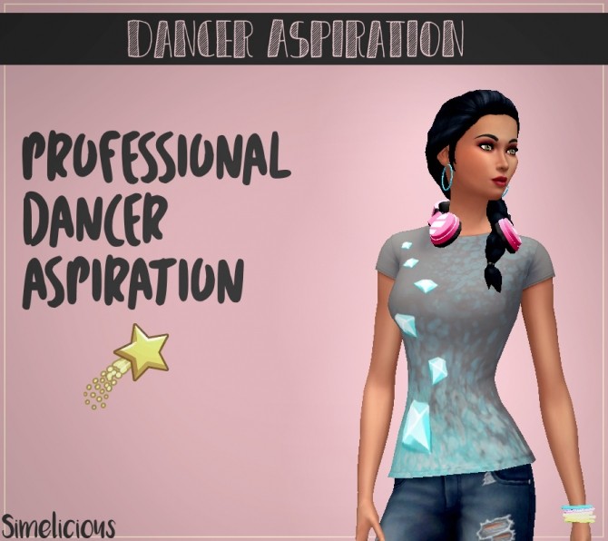 Sims 4 Professional Dancer Aspiration at Simelicious
