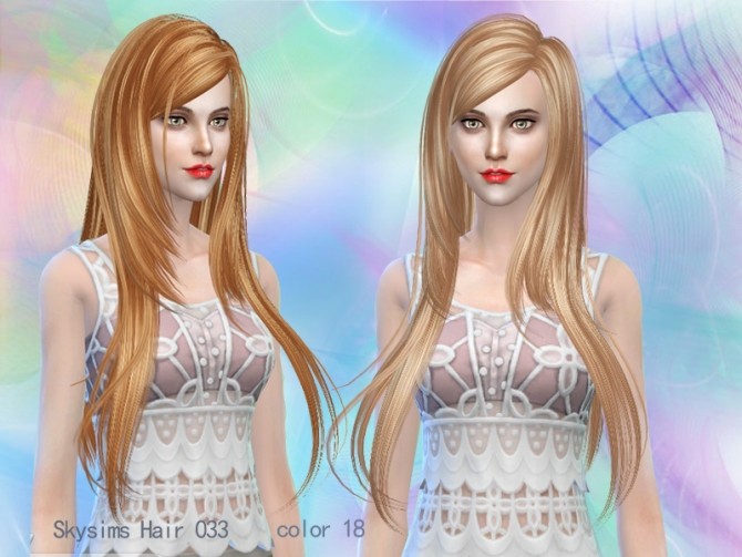 Sims 4 SkySims hair 023 (Free) at Butterfly Sims