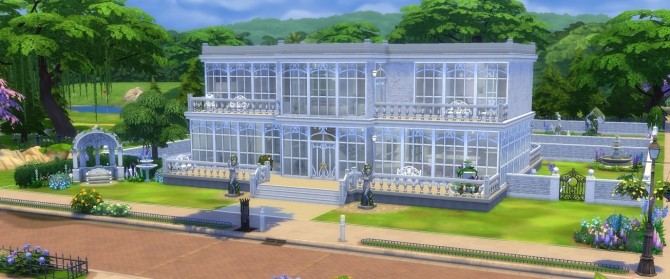 Sims 4 Park Avenue 1 house by thepinkpanther at Beauty Sims