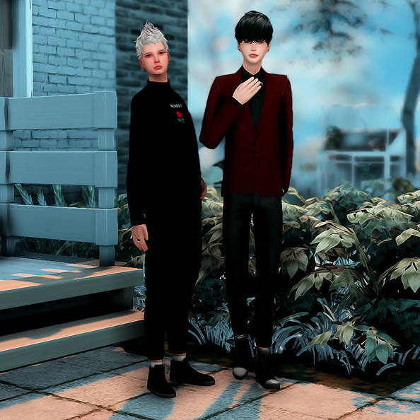 Sims 4 Qnie Couple Pose N13 at qvoix – escaping reality
