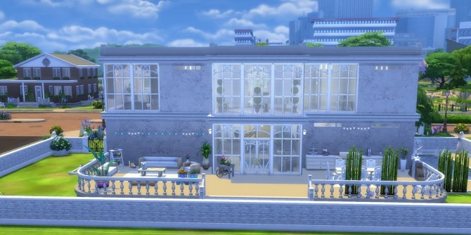 Sims 4 Park Avenue 1 house by thepinkpanther at Beauty Sims