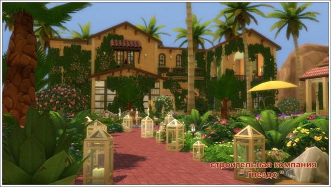 Spanish house at Sims by Mulena » Sims 4 Updates