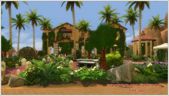 Sims 4 Spanish house at Sims by Mulena