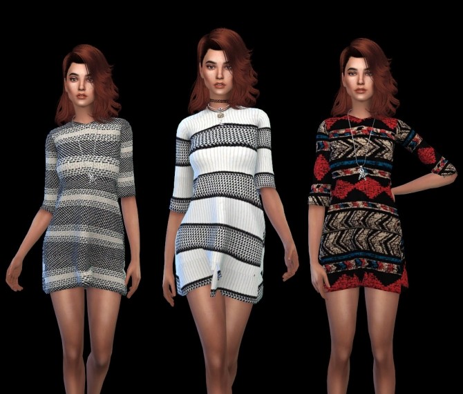 Sims 4 Laupipis Bely dress recolors at Leo Sims