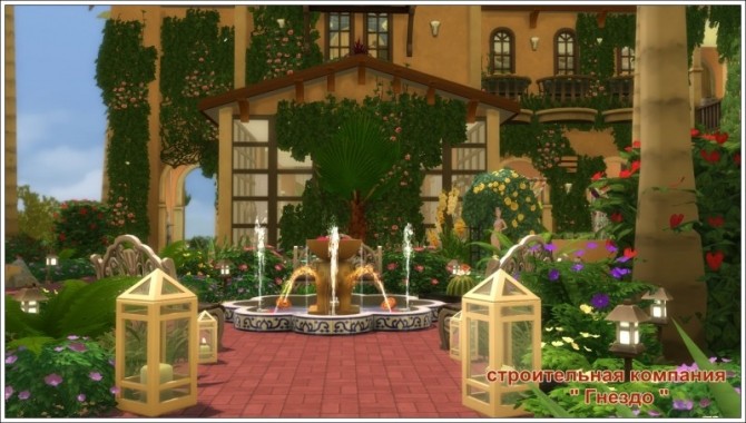 spanish style house download sims 4