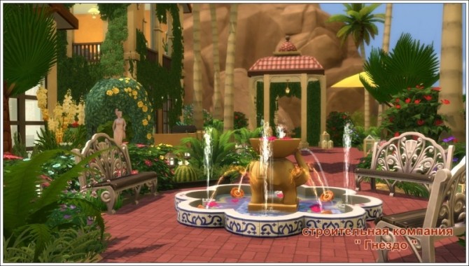 Sims 4 Spanish house at Sims by Mulena