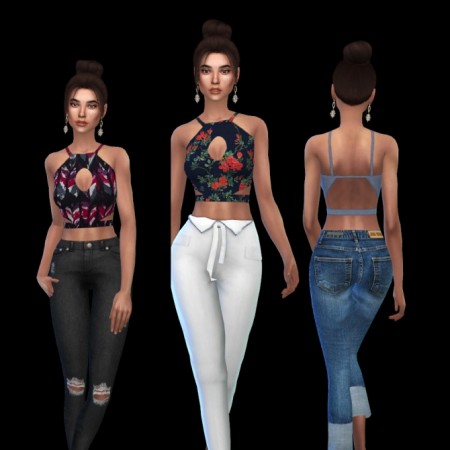 Shapes Top at Leo Sims » Sims 4 Updates