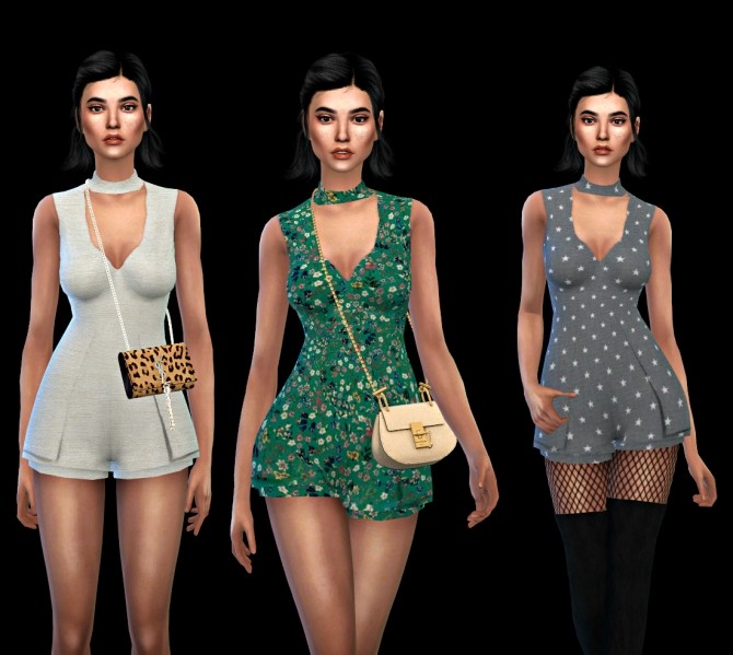 Sims 4 Serenity Romper at Leo Sims
