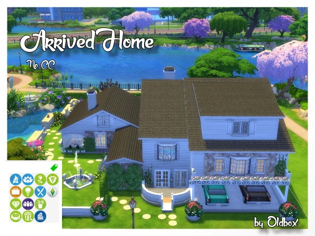 Sims 4 Arrived Home by Oldbox at All 4 Sims