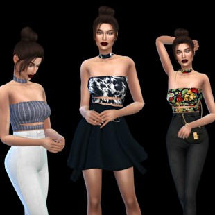 Sequin Embellished Shop Dress by EsyraM at TSR » Sims 4 Updates