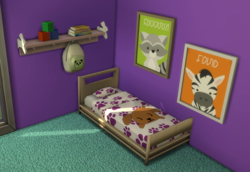 Sims 4 Toddler bed Kensy at ChiLLis Sims