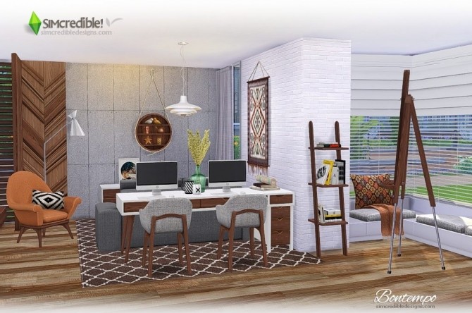 Sims 4 Bontempo livingroom at SIMcredible! Designs 4