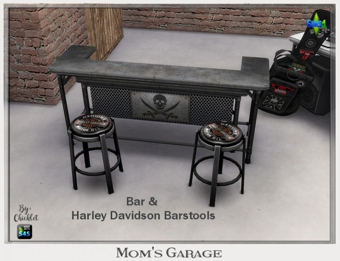 Sims 4 Moms Garage Living Room at Chicklet’s Nest