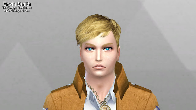 Sims 4 Attack on Titan Levi & Erwin at NG Sims3