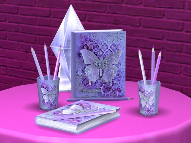 Sims 4 Romantic Writer set at Soloriya