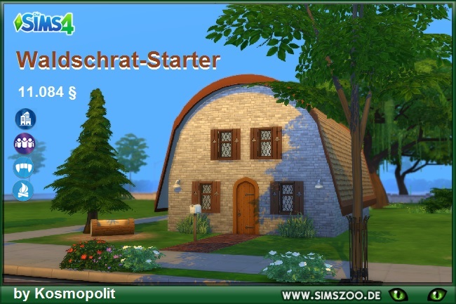Sims 4 Waldschrat Starter by Kosmopolit at Blacky’s Sims Zoo