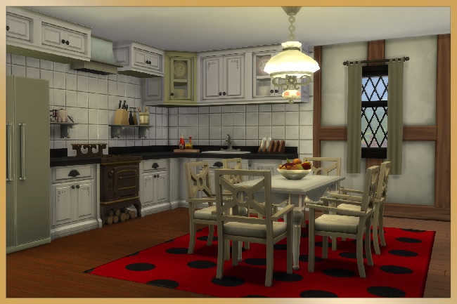 Sims 4 Rexanna Swiss house by Kosmopolit at Blacky’s Sims Zoo