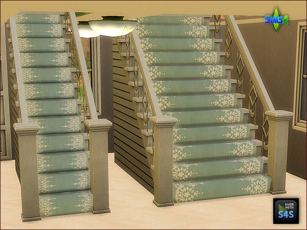 Sims 4 Colored stair carpets at Arte Della Vita