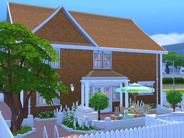 Sims 4 Cambridge home by sharon337 at TSR