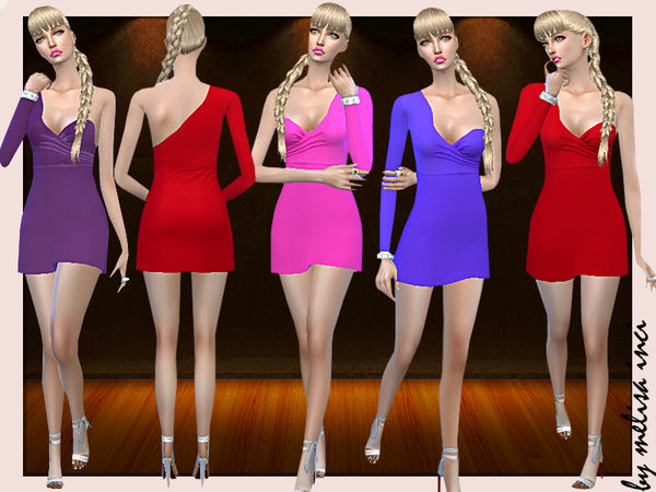 Sims 4 Dreams Dress by melisa inci at TSR