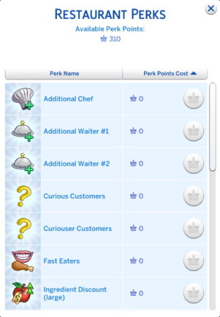 No Perk Cost by TylerMods at Mod The Sims