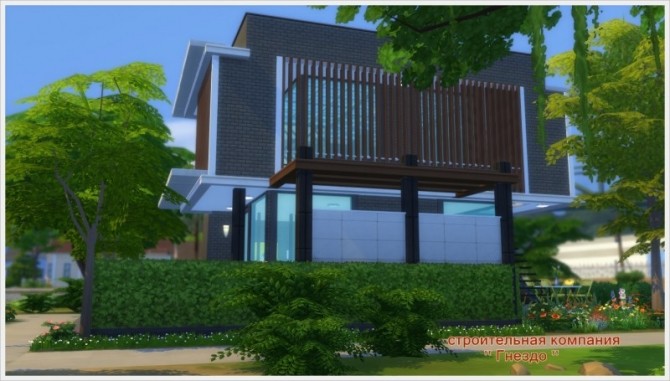 Sims 4 Bossig house at Sims by Mulena