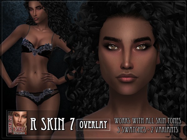sims 4 black girl skin overlay