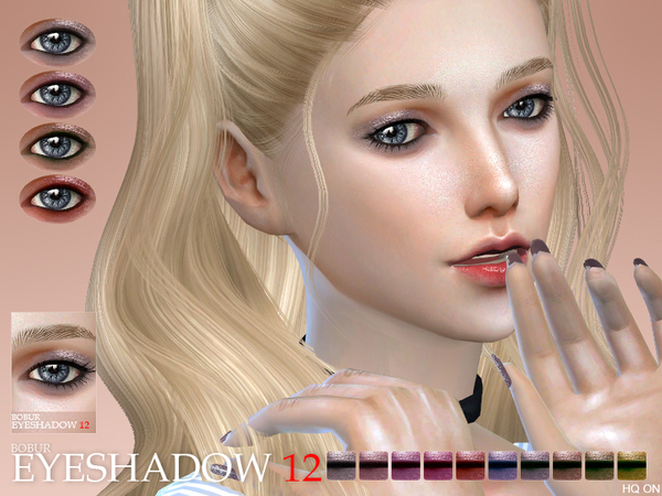Sims 4 Eyeshadow 12 by Bobur3 at TSR