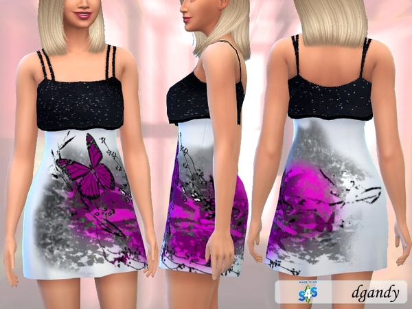 Sims 4 Designer Original dress by dgandy at TSR