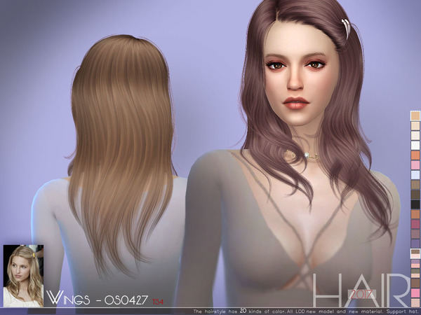 Sims 4 Hair OS0427 by Wings Sims at TSR