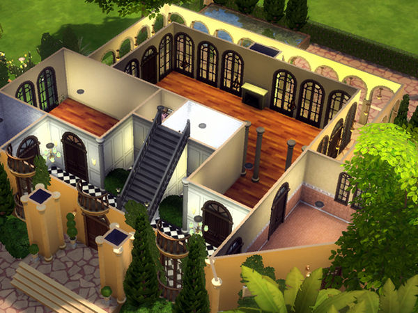 Sims 4 Hollywood Mansion by melcastro91 at TSR