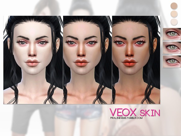 Sims 4 PS Veox Skin by Pralinesims at TSR