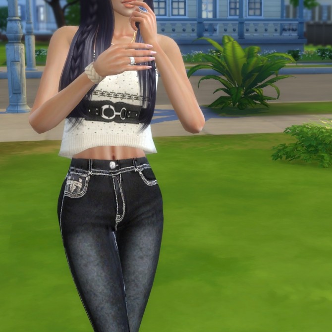 Sims 4 Designer Skinny Jeans by katetblue77 at Mod The Sims