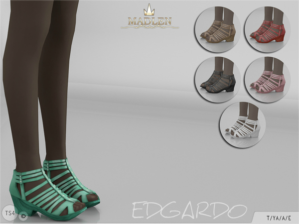 Sims 4 Madlen Edgardo Shoes by MJ95 at TSR