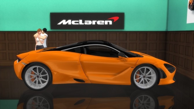 Sims 4 McLaren 720S at LorySims
