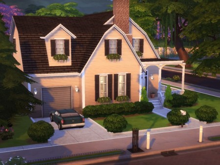 Spring Breeze House by melcastro91 at TSR » Sims 4 Updates